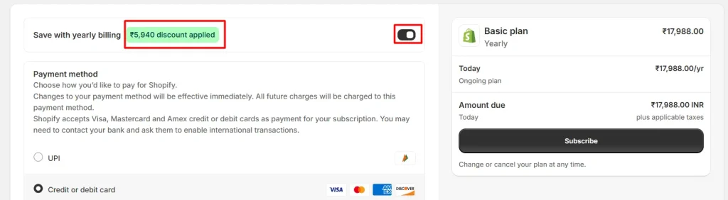 Shopify Discount Code